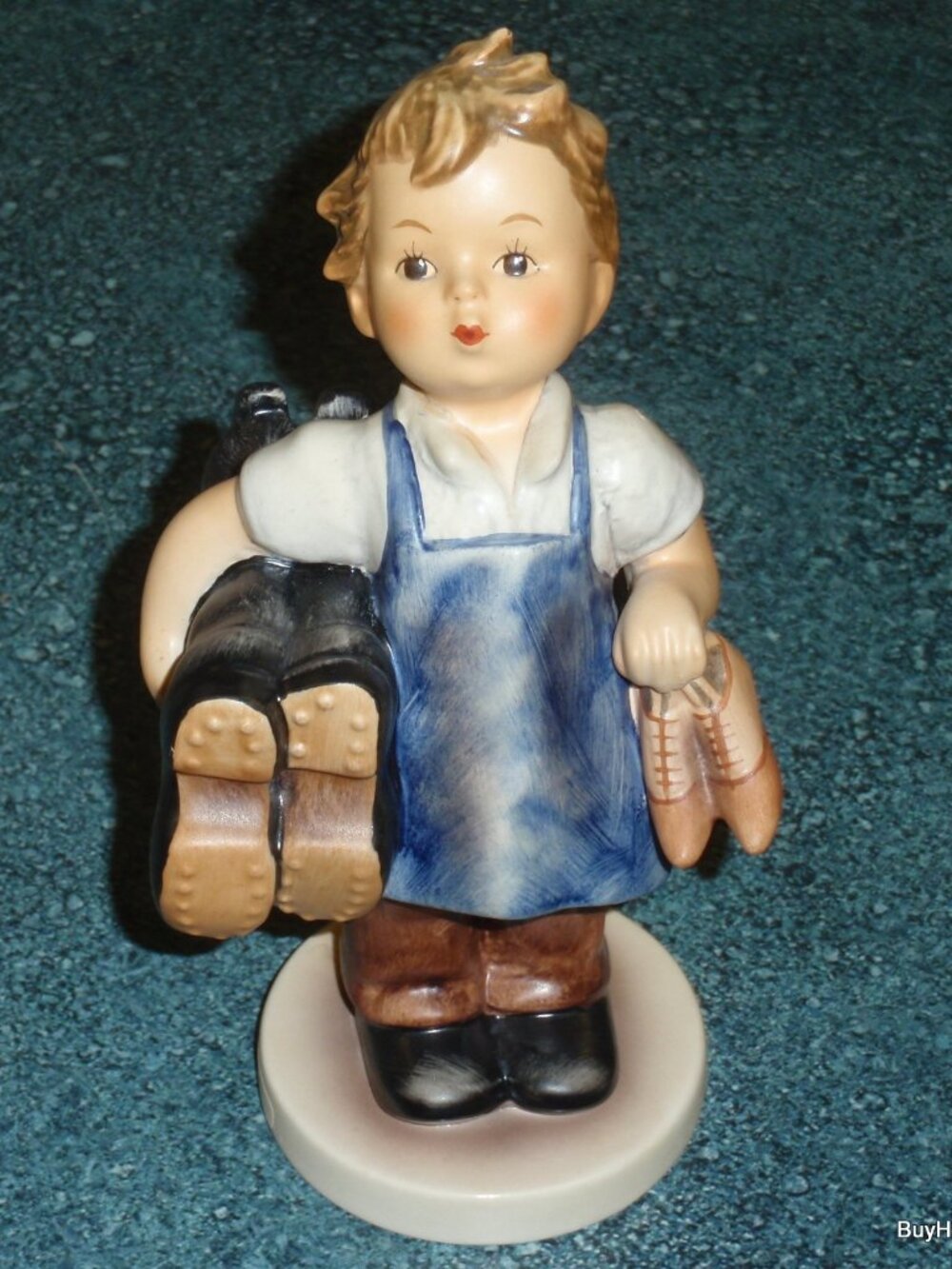 *LARGE VERSION* Goebel Hummel Figurine "Boots" #143/I TMK6 Mint Christmas Gift!